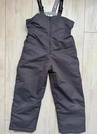 Напівкомбінезон, утепленні штани  для хлопця , термо штани  joiks