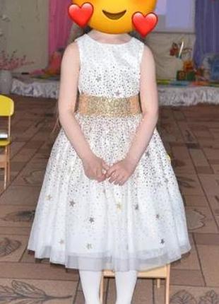 Нарядное платье h&amp;m размер 128. платье на выпускной. праздничное платье