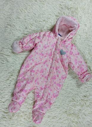 Тепленький мягенький комбинезон для манюни ❤️