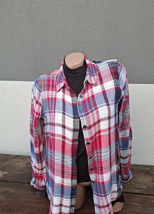 Женская рубашка в клетку. одежда из сша и канады!