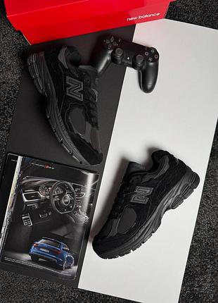 💎мужские кроссовки new balance 2002r ml all black