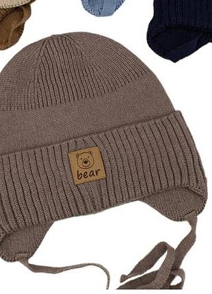 Шапочка на завязках для малышей