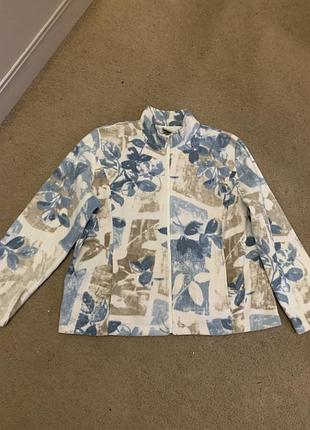 Флісова ковтинка на повний замок ог122