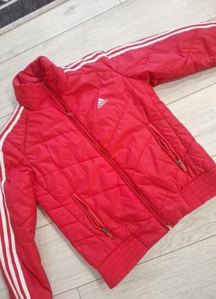 Куртка червона