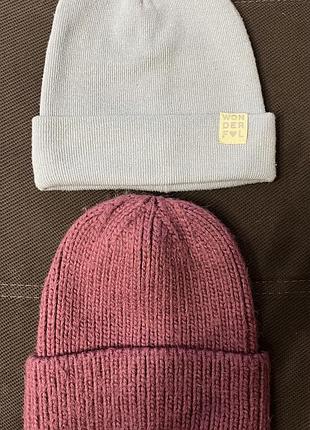 Шапки теплі