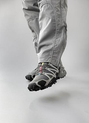 ❄️ жіночі кросівки salomon speedcross 3 gray termo  ❄️