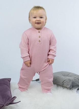 Комбинезон теплый для малышей ангора теплый ромпер из ангоры