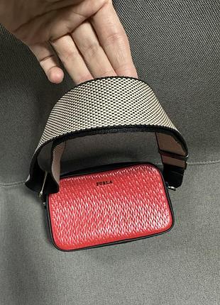 Червона сумка furla 2