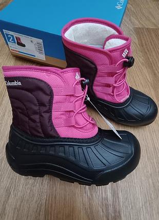 Детские зимние ботинки для девочки columbia youth powderbug snowlite lace  (2103521)
