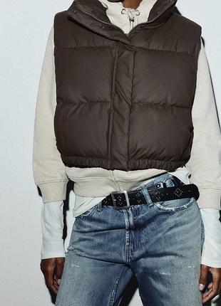 Прогумований стьобаний жилет