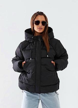 Зимова куртка oversize