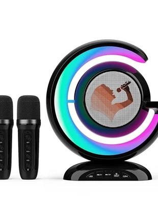 Лампа-ночник с колонкой bluetooth ys-110, с двумя микрофонами
