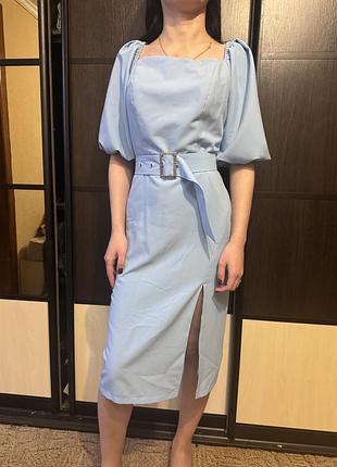 Сукня блакитна