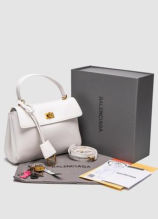 Balenciaga rodeo mini white/gold