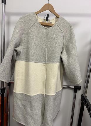 Двостороннє пальто шерстяне