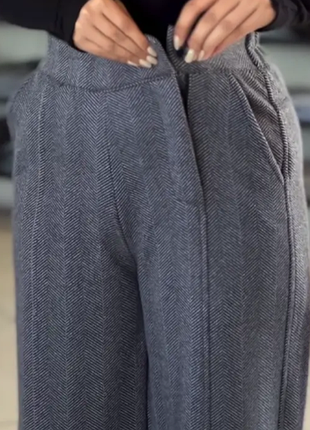 Штани жіночі кашемір ялинка батал 2 кольори sin1483-05156aве