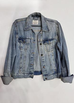 Куртка жіноча джинсова голуба/синя