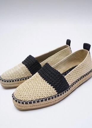 Еспадрильї тапочки zara