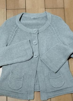 Кардиган, marks &amp; spencer, женский, молодежный, большой размер, коттон, весна, осень, зима.