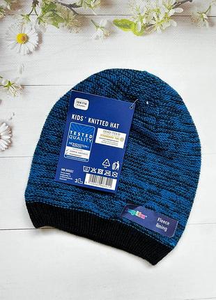 Детская шапка на мальчика lupilu р.104-116 (3-6 лет)