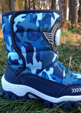 Зимние термо ботинки flamingo 27 размер 17,5 см