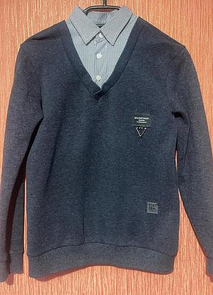 Светр обманка на хлопчика