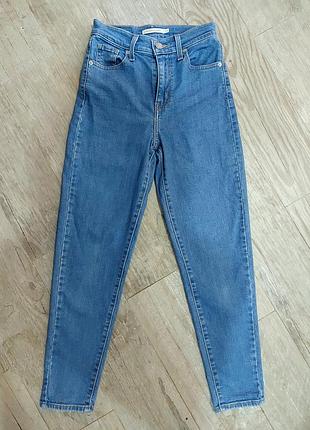 Джинси levi's з завищеною талією  на  дитину чи підлітка 9-12 років