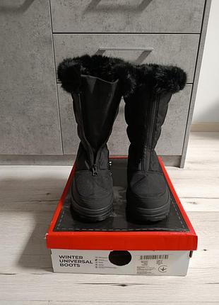 Сапоги новые женские зимние bellla с системой антискольжения, р. 41
