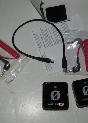 Мікрофони безпровідні петличні rode wireless me у чудовому стані. для відеозйомки чи передачі звуку спікера.