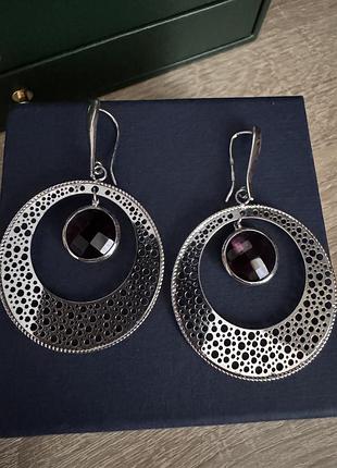 Сережки срібні 925 проби, сегьги серебро, срібло