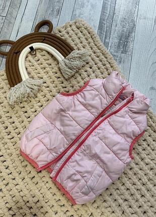 Жилетка на дівчинку 74 см 6-9 міс.