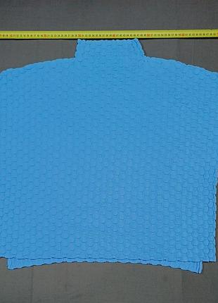 Плечи 77 см french connection голубой свитер size m
 89 % cotton  11%  polyamide