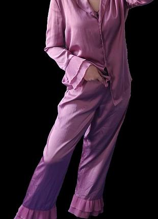 Пижама с рюшами