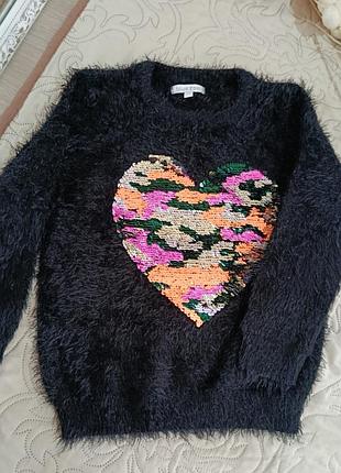 Кофтинка свитер свитерчик травка теплый мягкий