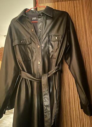 Жакет шкіряний, піджак zara