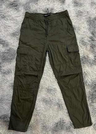 Карго женские s хаки. брюки женские карго