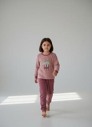 Махрова піжама lily&dan 18/24 міс 86-92 см