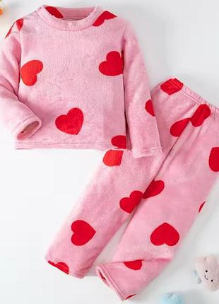 Флисовая пижама на 4-5 лет