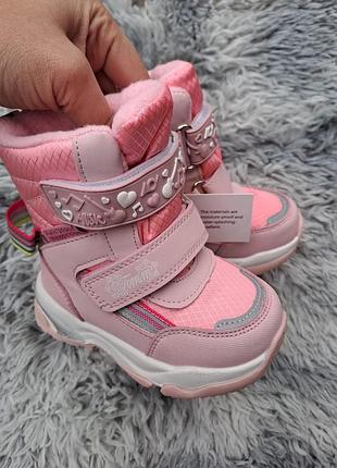 Теплі зимові термочеревички для дівчинки р.24,25,26