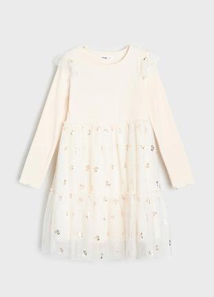 Красивое праздничное платье с бантиками 🎀