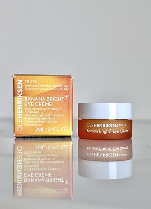 Olehenriksen антивіковий освітлюючий крем для зони навколо очей під очі ole henriksen banana bright eye creme 3 мл