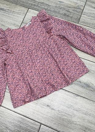 Блузка рубашка m&amp;co 7-8роков