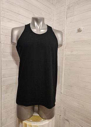 Красивая мужская маечка спортивного стиля натуральная м-l