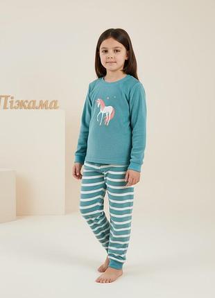 Велюрова піжама lily&dan 8 р. 128 см