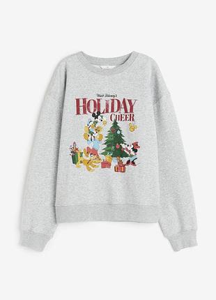 Свитшот h&amp;m новогодний