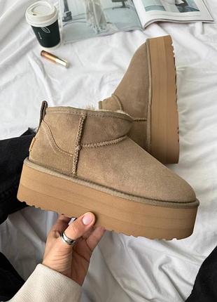 Угги угги ugg classic ultra mini platform
