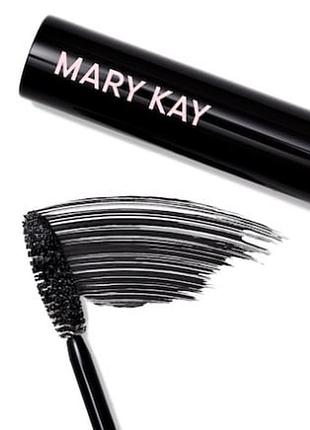 Туш для вій чорна  об’ємна подовжуюча сенсація  новий дизайн mary kay мері kей