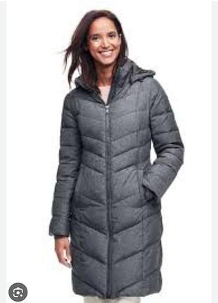 Женское пальто-пуховик осень-зима