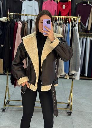 Дубленка женская
