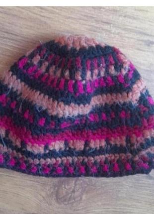 Шапка жіноча  вінтаж р. s/м .